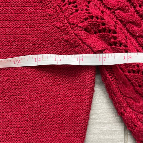 The Limited Red Sweater Dress - Size Medium - Picture 10 of 11